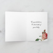 まぐさ桶2のお祝いカード カード (内部)