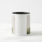 まぐわを引っ張っているフィンセント・ファン・ゴッホ|の人 マグカップ (中央)