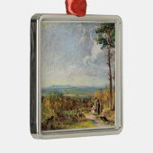 まぐわ1821年の方に見るHampsteadのヒース(油 メタルオーナメント (右)