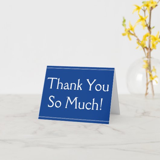 まことにありがとう カード (黄色い花)