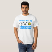 まさか冗談でしょ! テニス トレーナーTシャツ Tシャツ (正面フル)