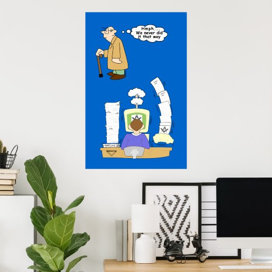 まさか ポスター (ホームオフィス)