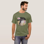 まさか！大丈夫か？ – 赤（黒）Tシャツ Tシャツ (正面フル)