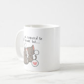 まさか…猫おもしろい コーヒーマグカップ (正面左)