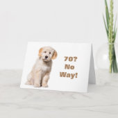 まさか**70** カード (正面)