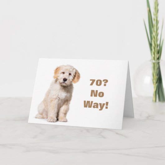 まさか**70** カード (正面)