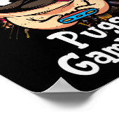 まさにPugsとゲームOkビデオゲームLovのように ポスター (角)