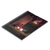 まじめな猫 | Aゴシック様式の墓地 |スパイラルノートブック ノートブック (左側)