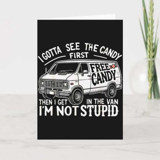 まずお菓子を見せなきゃ。ハロウィンってただの勉強の時間じゃないんだ カード (正面)