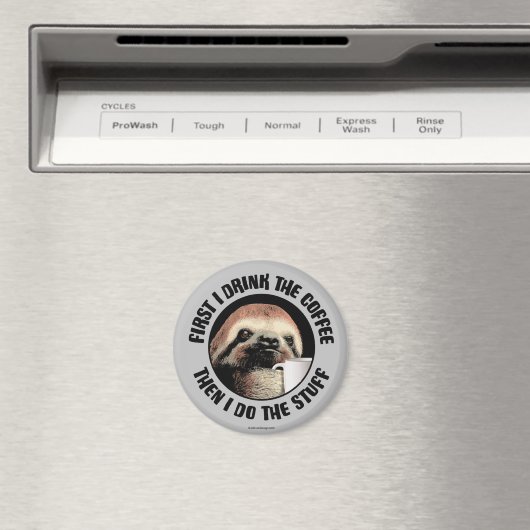 まずはコーヒーを飲む。それから私は物 マグネット (インサイチュ (食洗機))