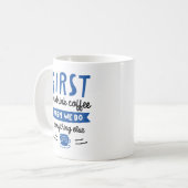 まずはコーヒーを飲む コーヒーマグカップ (正面左)