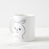 まずはコーヒー(うさぎ) コーヒーマグカップ (正面左)