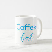 まずはコーヒー。モーメント開始コーヒーフローラマグカップ コーヒーマグカップ (正面右)