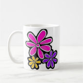 まずはコーヒー。モーメント開始コーヒーフローラマグカップ コーヒーマグカップ (左)