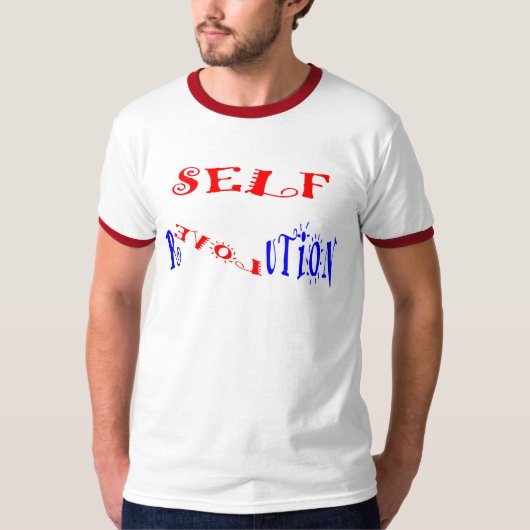 まずは自分を愛して、他のことも自然についてくる。 Tシャツ (正面)
