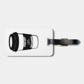 まずは飲んでからハンマーを振れ ラゲッジタグ (裏面横)