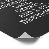 まずもし第一に言え走遠くにる ポスター (角)