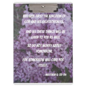 まずキリスト教王国を求める クリップボード (正面)