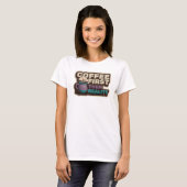 まずコーヒーで現実逃避 Creative Print Tシャツ (正面フル)