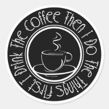 まずコーヒーを飲み、それから物事を行う