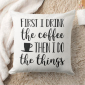 まずコーヒーを飲む クッション (ブランケット)