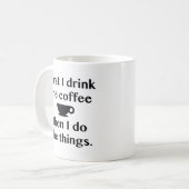 まずコーヒーを飲む コーヒーマグカップ (正面左)
