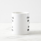 まずコーヒーを飲む コーヒーマグカップ (中央)