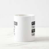 まずコーヒーを飲む コーヒーマグカップ (中央)