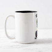 まずコーヒーを飲んでから本気を出す ツートーンマグカップ (左)