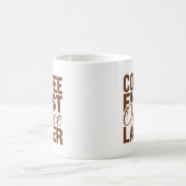 まずコーヒー、後に仕事 – おもしろいオフィスギフト コーヒーマグカップ (中央)