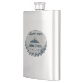 まずサミットを開く フラスク (左)