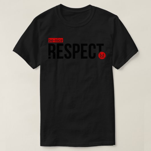まず尊敬する Tシャツ (デザイン正面)