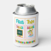 まず教えにビーチで夏休みを取る 缶クーラー (缶正面)