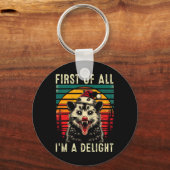 まず最初に私は喜びオポ怒ッサムChである キーホルダー (正面)