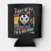 まず最初に私はPossumの喜びおもしろいである 缶クーラー (正面)