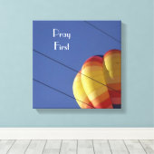 まず祈り 風船と電線 キャンバスプリント (インサイチュ (ウッドフロア))