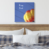 まず祈り 風船と電線 キャンバスプリント (インサイチュ (寝室))