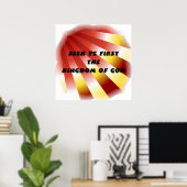 まず神の国を求めなさい ポスター (ホームオフィス)