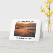 まず、私の頭の中で、そしてハートの「恋しく思あなた」の中で カード (黄色い花)