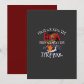 まずHOAを潰してから、次にティキバーを占領しよう 招待状 (正面/裏面)