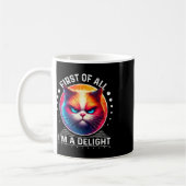 まずIのDelight Cat 怒 Cat 1 コーヒーマグカップ (左)