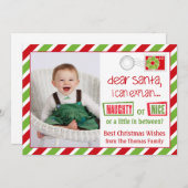 またいけなはクリスマス用はがきカード5x7 シーズンカード (正面/裏面)