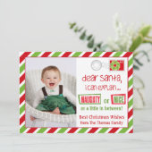 またいけなはクリスマス用はがきカード5x7 シーズンカード (スタンド正面)