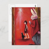 またいつか、不思議の国にいらっしゃい。 ポストカード (正面/裏面)