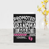 またおばあちゃんに昇格しました 2026年頃 ローディング 面白い カード (黄色い花)