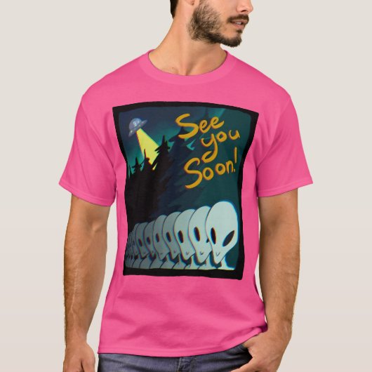 またお会いしよう Tシャツ (正面)