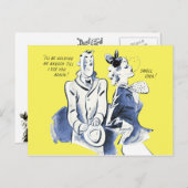 またお目にかかるまで息を止めてやる ポストカード (正面/裏面)