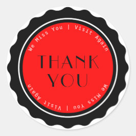 またお越恋しく思しいただきありがとう ラウンドシール