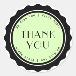 またお越恋しく思しいただきありがとう ラウンドシール