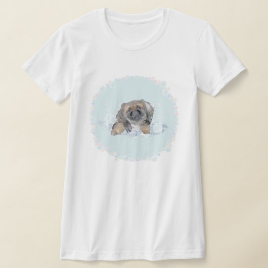 またお風呂ですか Tシャツ (レイダウン)